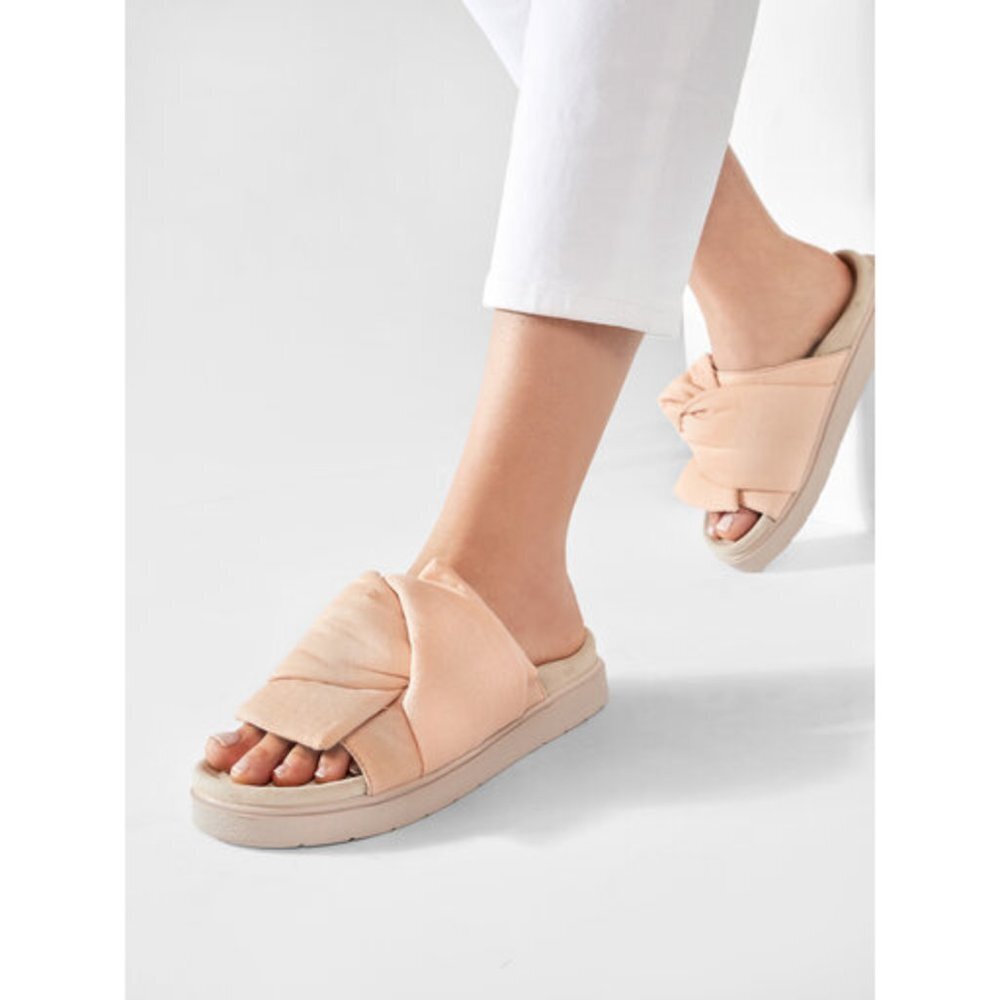 Inuikii KNOT LINO SLIPS Light Rose